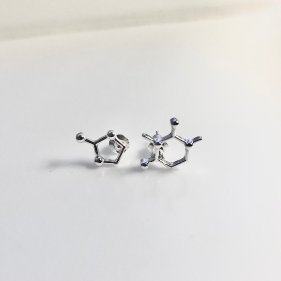 “Espresso Yourself” Coffee Caffeine Molecule Ear - Picture 8 of 14